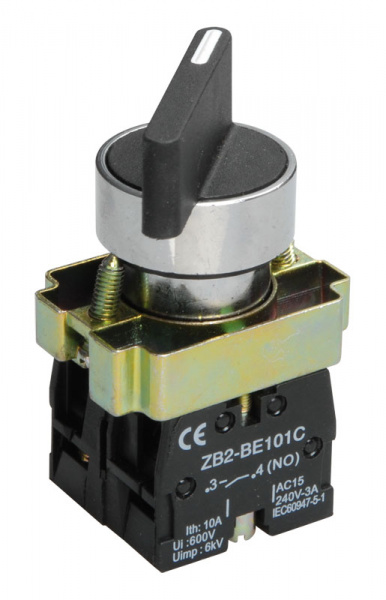 Переключатель LAY5-BJ25 "I-0" длинная ручка NO+NC IEK