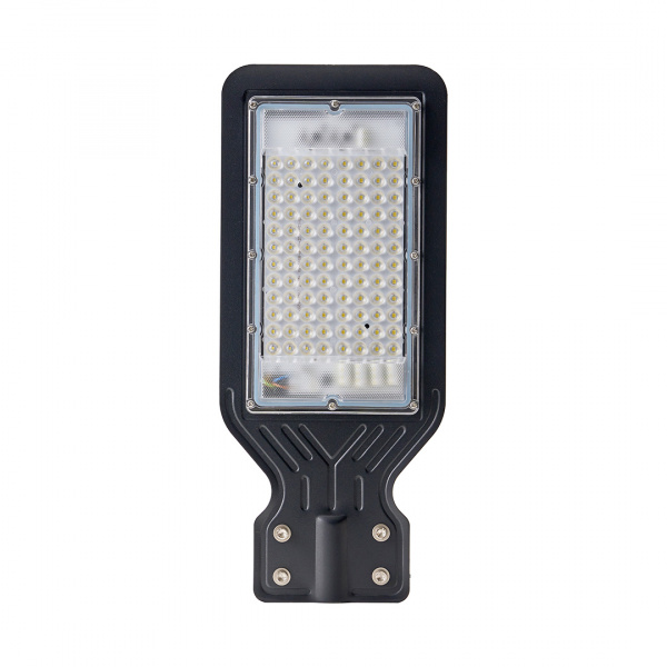 29-08 Светильник светодиодный, уличный, консольный 60Вт, 230В/50Гц, 4800лм, 6500К, IP65, КСС "Д", 400х170х45мм, Ф40мм, чёрный, алюминий