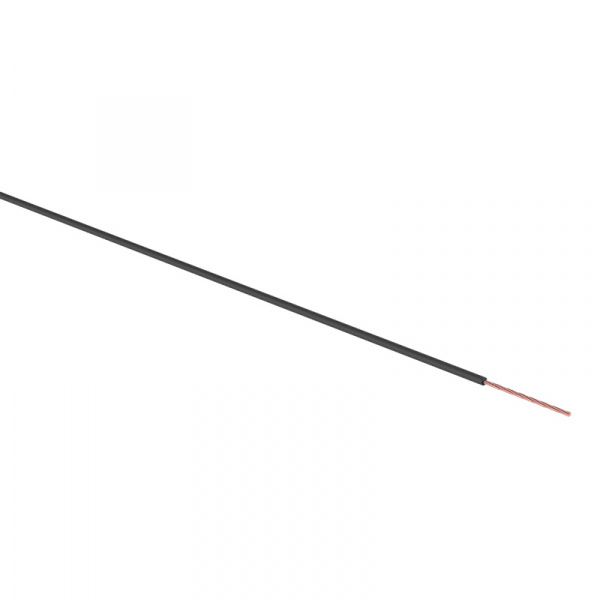 Провод ПГВА REXANT 1х1.50 мм², черный, бухта 100 м