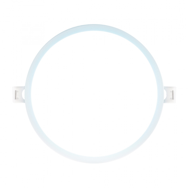 06-54 Светодиодная панель встраиваемая круглая 220В, 15Вт, CRI:80Ra, 1200Лм, Ф 145/129, алюминиевый корпус, изолированный драйвер, 6500K