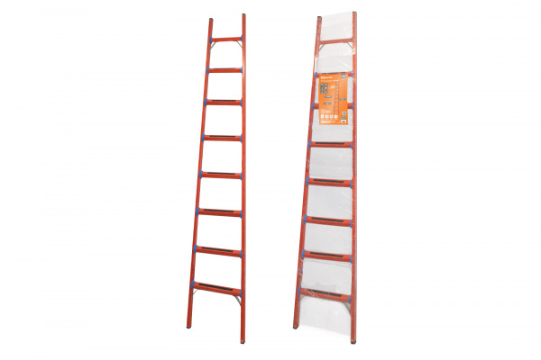 Лестница диэлектрическая ЛД-8, 8 ступеней, высота 3,0 м, до 50 кВ, "ЭкспертЭлектрик" TDM