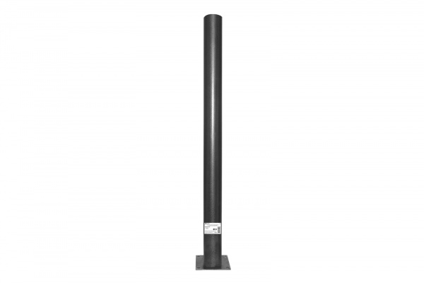 Опора металлическая садово-парковая, h=1800 мм, цвет серебро металлик, TDM