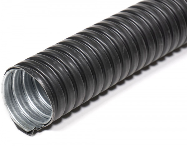 Металлорукав в ПВХ изоляции РЗ-ЦП нг-LS  32 (25 м) с протяжкой ЗЭТАРУС