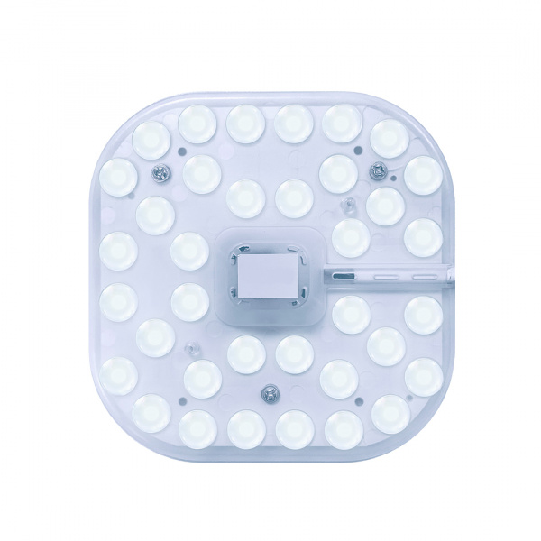 02-59 Модуль светодиодный со встроенным драйвером 230В, 16Вт, smd2835, 1440лм, 6500К, 130*130*22мм.