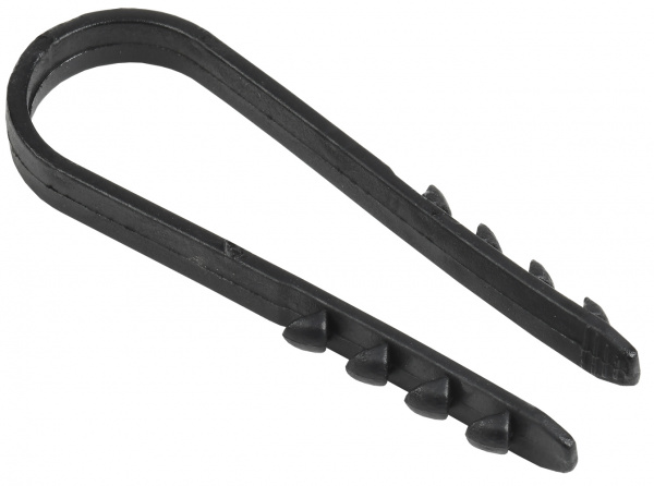 Дюбель хомут 11-18мм нейлон черный (100шт) IEK