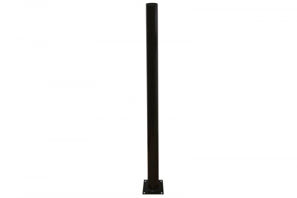 Опора металлическая садово-парковая, h=1200 мм, цвет черный, TDM