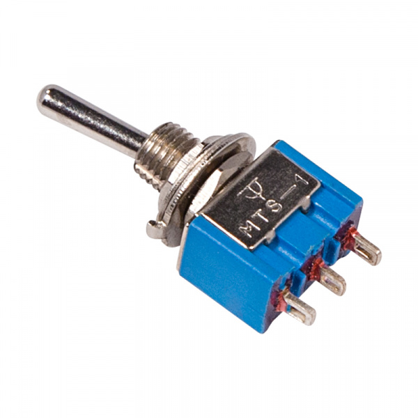 Тумблер 250V 3А (3c) ON-OFF-ON однополюсный Micro (MTS-103), REXANT